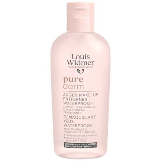 LOUIS WIDMER PUREDERM OOGMAKEUP LOTION WATERPROOF GEEN PARF